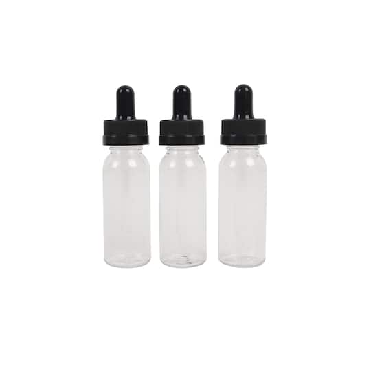 12 Packs: 3ct. (36 total) 1oz. Plastic Dropper Bottles by Artist&#x27;s Loft&#x2122;